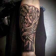 Top 103 Guardian Angel Tattoo Ideas 2021 Inspiration Guide Guardian Angel Tattoo Tattoos For Guys Guardian Angel Tattoo For Men