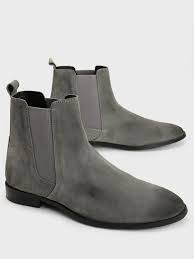 Plus, ship free to store! Buy Griffin Grey Suede Chelsea Boots For Men Online In India