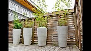 Decorar con materiales naturales (ii): Decorar Patios Y Terrazas Con Canas De Bambu Youtube