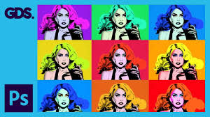 With the opening of a major new retrospective, three art experts warhol reflected a time in the us that we now see differently. Create A Pop Art Poster Andy Warhol Style Pop Art Lady Ga Ga Photoshop Cs5 Youtube