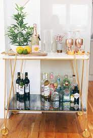 Google home mini is a smart speaker powered by the google assistant, so you can ask it questions and tell it to do things. House Party Bar Cart Styling Home Bar Decor Bar Decor Bar Cart Decor