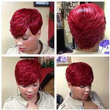 Red My Color Hair Styles Quick Weave Hairstyles Short Weave Hairstyles