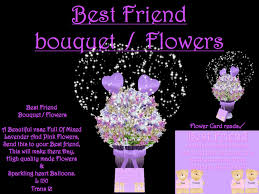 Sending many good wishes to you on your special day. Second Life Marketplace Best Friend Bouquet Flowers Boxed