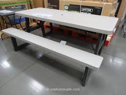 Lifetime Products 6 Foot Folding Picnic Table