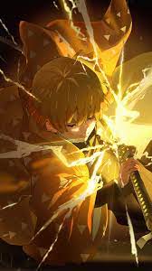 Zenitsu agatsuma with katana demon slayer. 324565 Zenitsu Katana Lightning Kimetsu No Yaiba 4k Phone Hd Wallpapers Images Backgrounds Photos And Pictures Mocah Hd Wallpapers