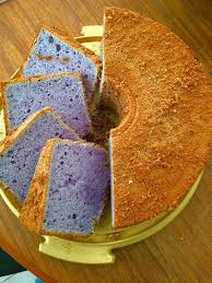 How To Bake Nbsp Butterfly Pea Chiffon Cake With Blue Butterfly Powderthe Chiffon Cake Was Invented In 1927 Chiffon Cake Butterfly Pea Butterfly Pea Flower Tea