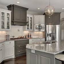 granite countertop with white cabinets