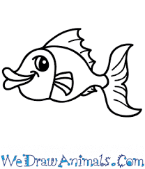 Art supplies this is a list of the supplies we used, but feel free to use whatever you have in your home or classroom. How To Draw A Cartoon Fish