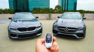 F90 Bmw M5 Vs 2018 Mercedes Amg E63s Head To Head Review Youtube Bmw M5 Amg Mercedes Amg