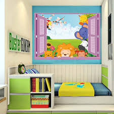 Please click the link below and check i. Buy Syga 3d Window Cartoon Animals Pvc Vinyl Decorative Children S Room Kids Room Wall Stickers Online At Low Prices In India Amazon In