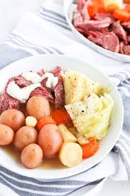 For a low carb option: Instant Pot Pressure Cooker Corned Beef And Cabbage