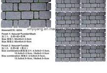 G654/G603/G684/G682/Grey/Black/Red/Yellow  Granite/Basalt/Block/Cobble/Cube/Flag/Kerb/Paving Kerbstone for  Landscaping/Garden