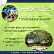 Previously known as taman negeri endau rompin, the state park has changed its name and the facilities now have been. Taman Negeri Endau Rompin Bakal Wan Rosdy Bin Wan Ismail Facebook