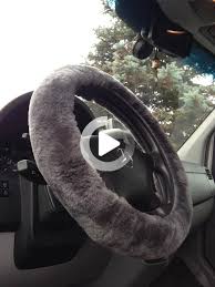 Sheepskin Steering Wheel Cover In 2020 Steering Wheel Cover Wheel Cover Steering Wheel