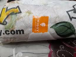 ordered from zomato and swiggy tape on