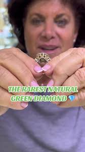Discover the Rarest Natural Green Diamond