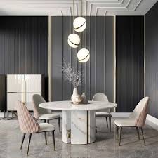 Lose Your Marbles With Pietra A Collection Of Modern Tables Luxury Dining Room Dining Table Marble Round Marble Dining Table