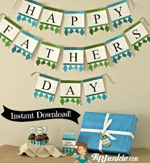 Download 7 Father S Day Party Decorations Printable Cards And Diy Etsy