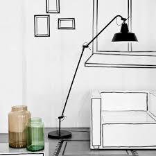 Large Floor Lamp In Industrial Design Casa Lumi Floor lamps can be used as general lighting or as a reading lamp.