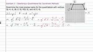Classifying Quadrilaterals Geometry How To Help Youtube