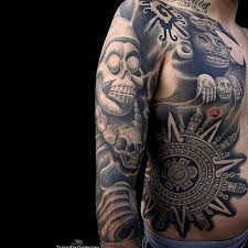 Aztec tattoos involve so many details and shapes, which is why there is so if you plan on getting an aztec tattoo, you've come to the right place. 85 Mind Blowing Aztec Tattoos And Their Meaning Authoritytattoo