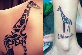 See more ideas about giraffe tattoos, small giraffe tattoo, girraffe tattoo. Go Wild And Crazy With These Animal Tattoos