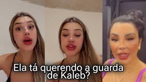 Kaleb vai morar com quem a mãe Bia Miranda ou o pai Buarque?