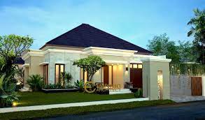 Rumah minimalis 1 lantai terbaru. Desain Rumah Villa Bali 1 Lantai Bapak Toha Di Sumatera Utara