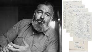 Ernest Hemingway letter detailing injuries he sustained in 2 plane crashes  sells for $237K | Fox Business