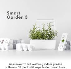 Basil cartridges grew but leggy, tasted fine, light has 3 heights up to 13.5, app not great. Amazon Com Click And Grow Smart Garden 3 Indoor Herb Garden Includes Basil Plant Pods Grey Garden Outdoor