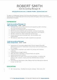 Many financial managers use their knowledge of a company to move out of finance and into a more general management role, such as hr manager. Cost Accounting Manager Resume Samples Capital Expenditure Proposal Template Piccomemorial