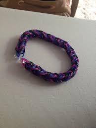 Handmade Bracket Using Loom Bands Loom Bands Rainbow Loom Patterns Rubber Band Bracelet