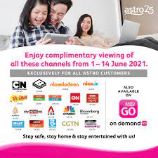 Astro has announced that it will be providing astro go to all malaysians for free during this time! Nickalive Astro Malaysia To Give All Customers Complimentary Viewing Of All Kids News And Bollyone Channels From 1 14 June 2021
