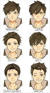 Draw Reference Young Hair Men Style Hairstyles Hair Hairstyles Young Men Artdrawingtechnique Boy Hair Drawing Anime Faces Expressions Anime Boy Hair