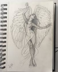 Laura On Instagram Angels Among Us Let The Christmas Drawing Begin Sketches Angels In 2020 Angel Drawing Christmas Drawing Broken Drawings