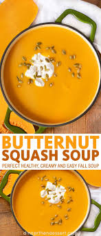 Butternut Squash Soup Is The Perfect Fall Soup With Apples That 039 S Healthy And Butternut Squash Soup Easy Easy Butternut Squash Vegan Butternut Squash Soup