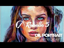 Oil Portrait Painting Process by Dame Deviant