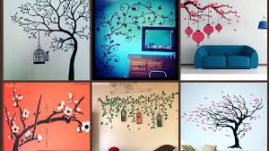 The thing is, it's really easy to paint wall murals for kids. Amazing Wall Painting Ideas How To Decorate Ur Wall Bedroom Hall Room By Simple Paintings Youtube