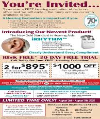 Take an online hearing test to check for hearing loss. Wednesday July 29 2020 Ad Miracle Ear Hearing Aid Center Joliet The Herald News