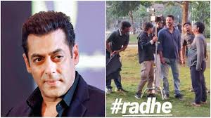 Radhe maa not in character. Shooting Of Salman Khan S Radhe Your Most Wanted Bhai Kickstarts In Goa Leaked Pics From Sets Go Viral Bollywood News India Tv