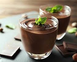 Creme Au Chocolat Sans Lait Facon Danette Au Thermomix Creme Au Chocolat Lait D Amande Recette Recette Creme Chocolat