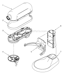 Visit the website to check out the complete range of mixers with available in over 20 colors to complement any home, these essential kitchen appliances also work with over 10 available attachments to do everything. Kitchenaid 7 Qt Commercial Bowl Lift Stand Mixer Ksm7990 Ereplacementparts Com
