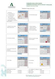 Calendario 2021 pdf en blanco y para imprimir. Calendario Escolar Sevilla Curso 2020 2021 Joaquimmontaner Net