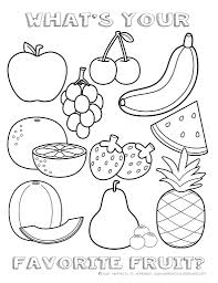 Nice free printable coloring pages including all fruits! Fruit Coloring Sheet 791 1024 Healthy Food Pages Free Pictures Printable Easy Cute For Dialogueeurope