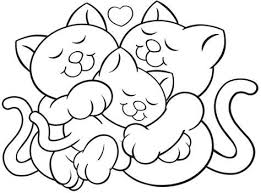Catcoloring Click Image For More Cat Color Valentine Coloring Pages Cat Coloring Page Coloring Pages