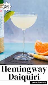 Classic Hemingway Daiquiri A Couple Cooks Recipe Hemingway Daiquiri Daiquiri Couple Cooking