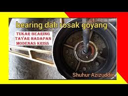 Ban depan motor goyang saat pengereman mengindikasikan kalau bearing atau klaher sudah oblak atau aus, buka zenal dari rafi matic, bengkel spesialis motor. Download Bearing Tayar Motor Berbunyi Pics Tayargaleri