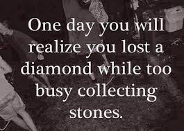 The band consists of three members; One Day You Will Realize You Lost A Diamond While Too Busy Collecting Rocks Stone Quotes Quotes To Live By Diamond Quotes