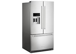 French door refrigerator in printshield stainless steel, counter depth with 1,516 reviews. Kitchenaid French Door Fridge Krff507hps Stainless Steel Dufresne Furniture Appliances