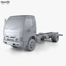 Hino vehicle history report may. Hino 300 616 Chassis Truck 2011 3d Model Vehicles On Hum3d